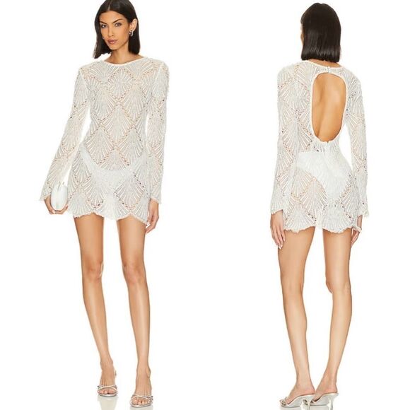 Retrofete Delphine Lace Dress size Large MSRP $ 895.00 - Picture 1 of 11
